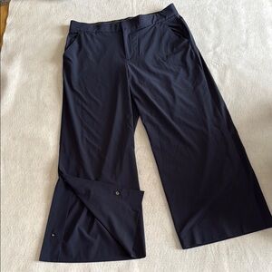 Athleta navy Wide-Leg Pants
